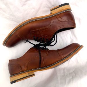 Men’s Oxford shoes, 8.5, tan